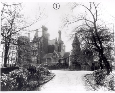 Meanwood Towers, Built 1867, 1950 by English Photographer